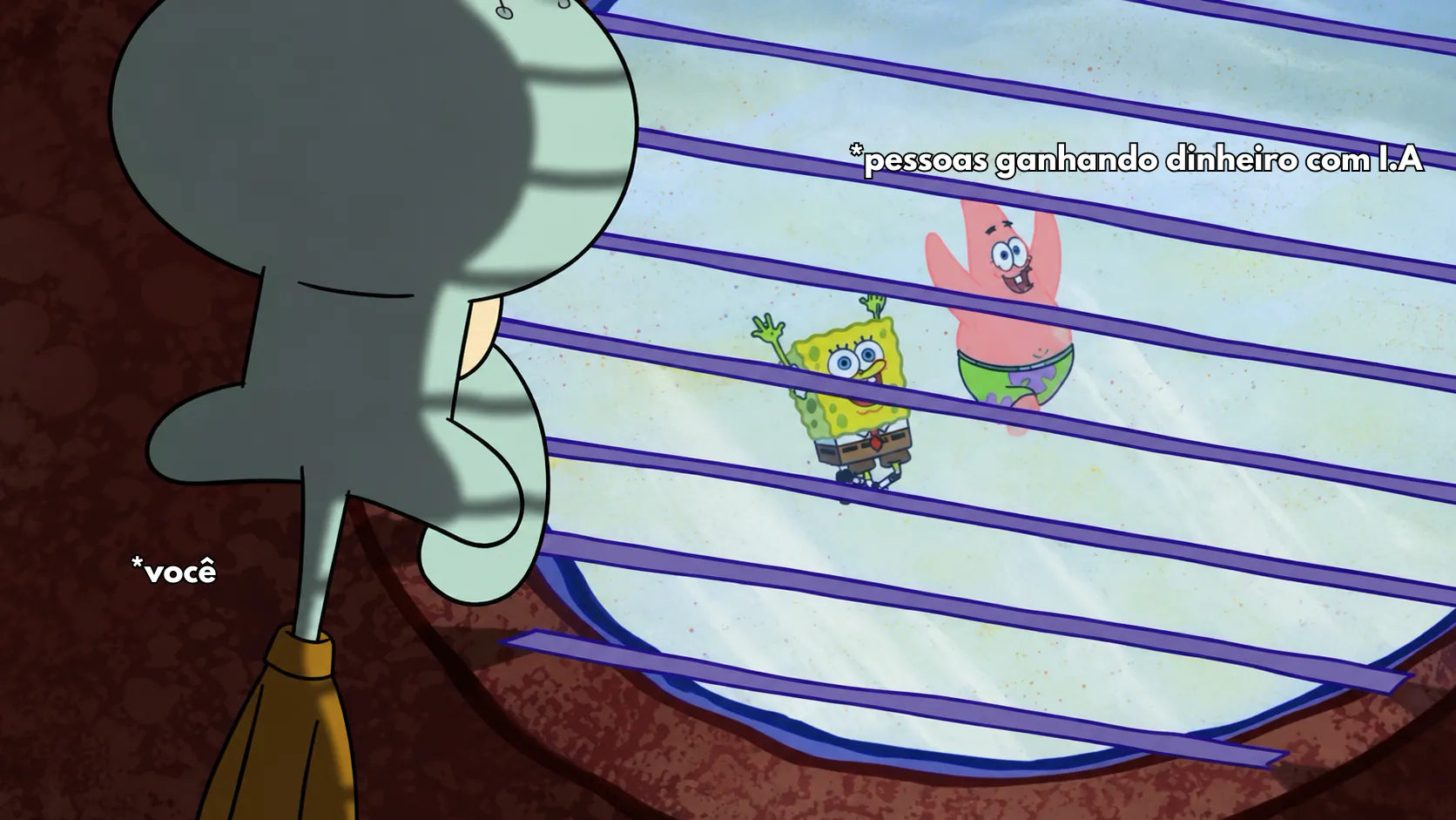 Você assistindo todo mundo ganhar dinheiro com IA